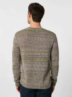 Herren-Strickpullover meliert