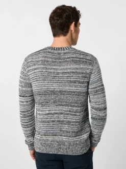 Herren-Strickpullover meliert