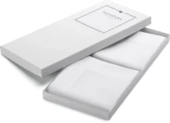 Herrentaschentuch handrolliert