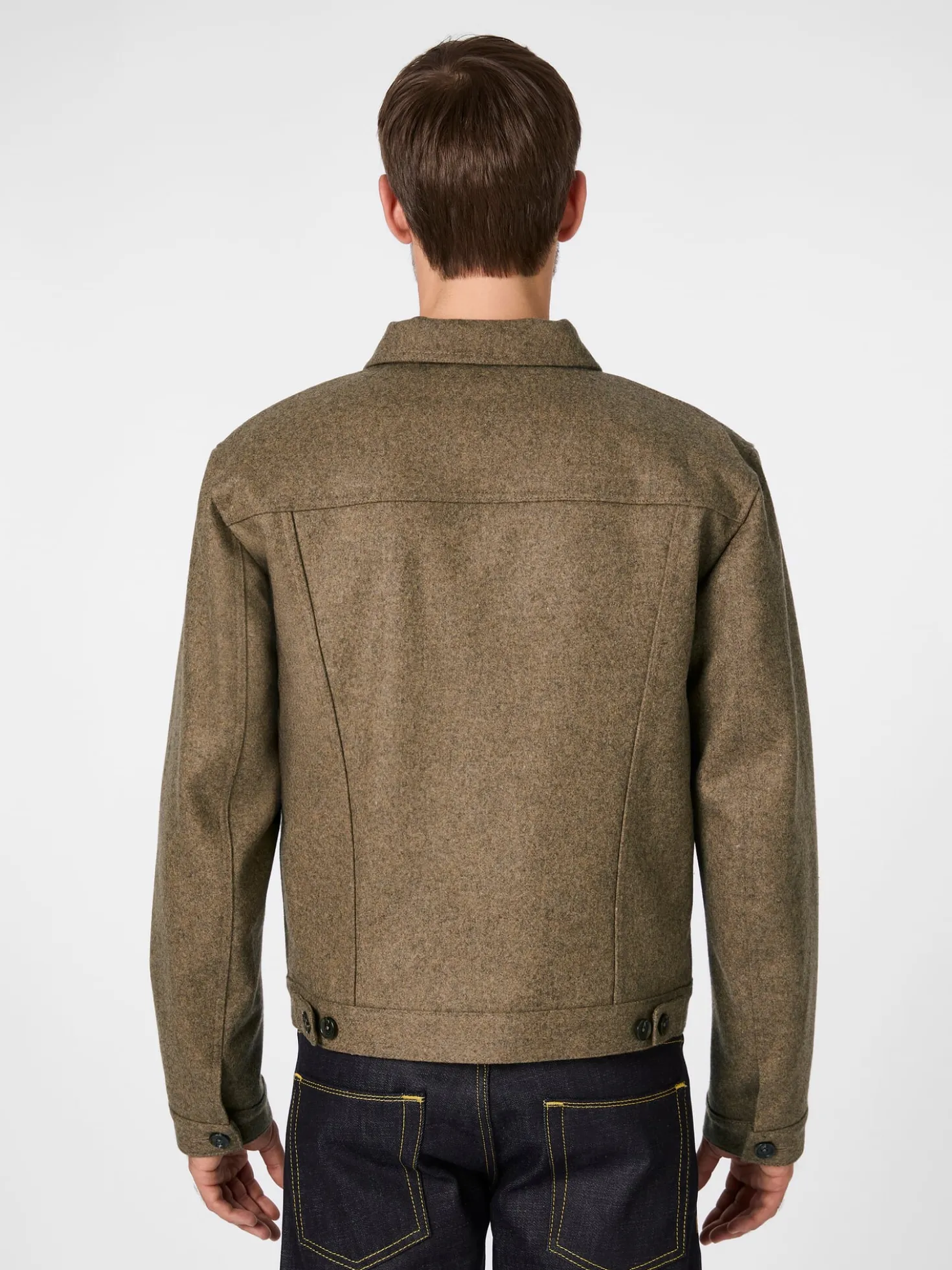 Herren-Wollblouson