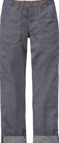 Herren-Workerpants gestreift