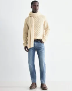 Herren-Zopfpullover