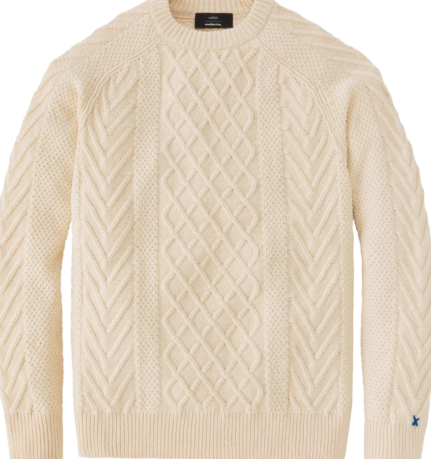 Herren-Zopfpullover