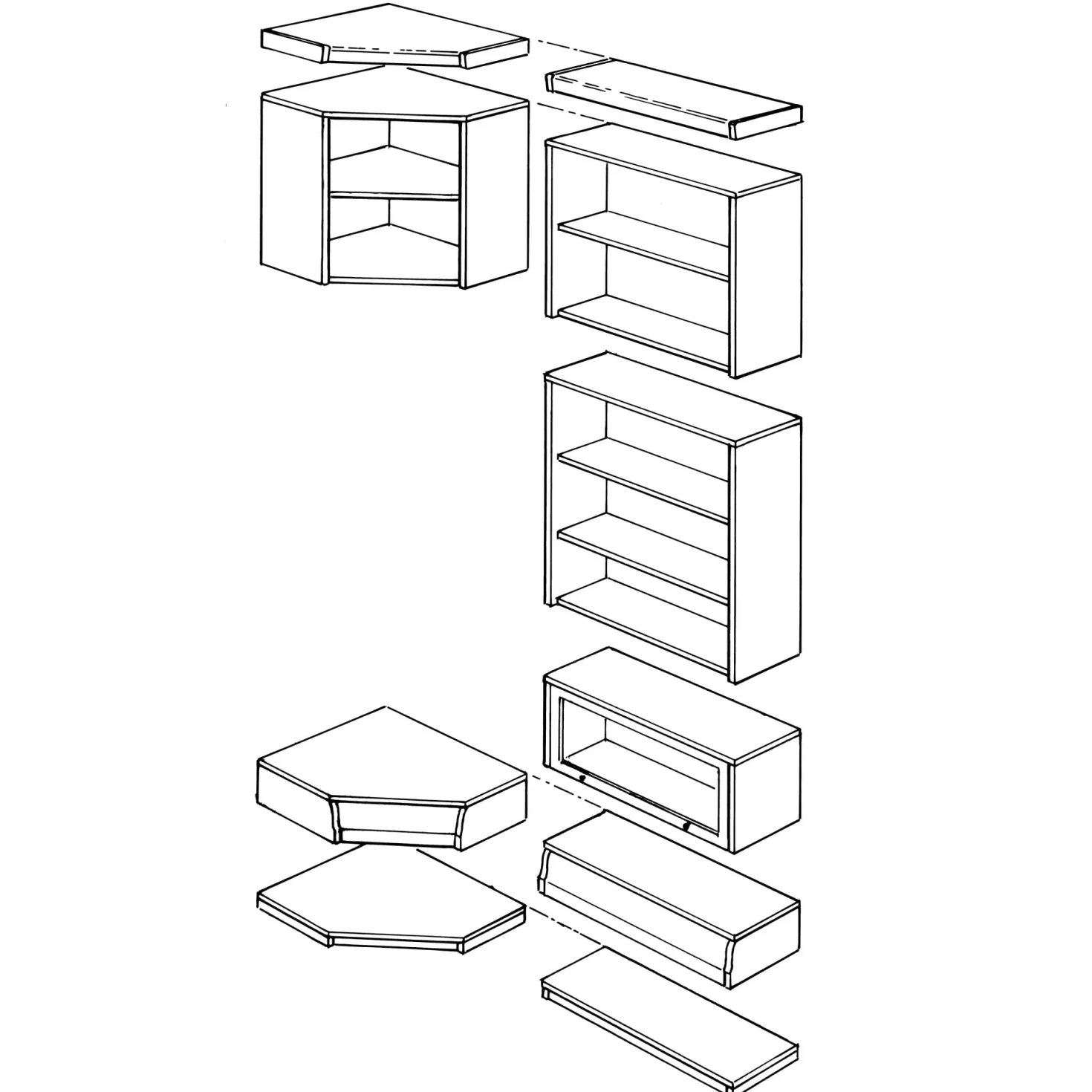 Hochsockel Ecke
