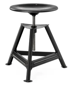 Hocker Chemnitz, höhenverstellbar, monochrom