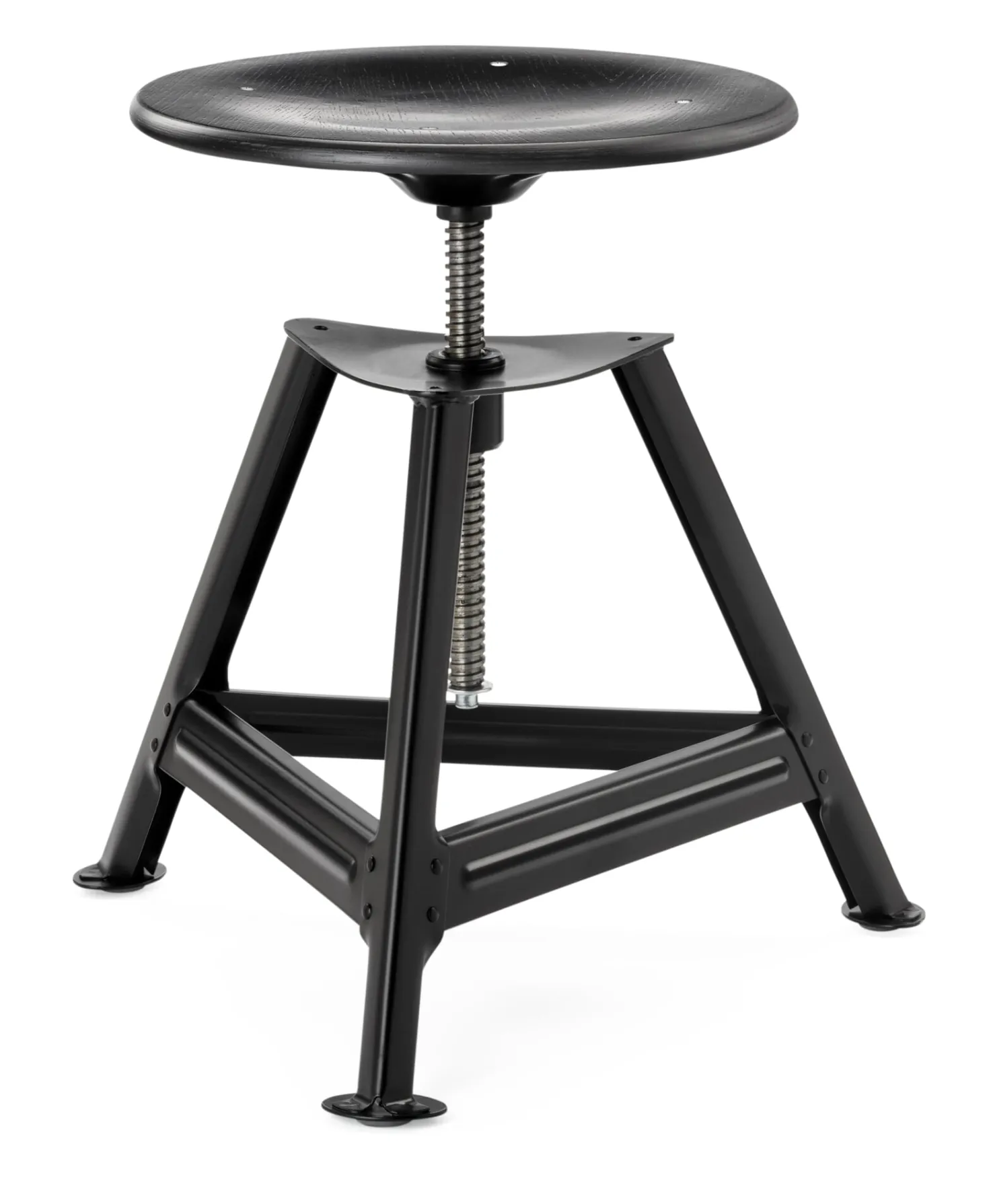 Hocker Chemnitz, höhenverstellbar, monochrom