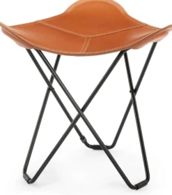 Hocker Mariposa Leder