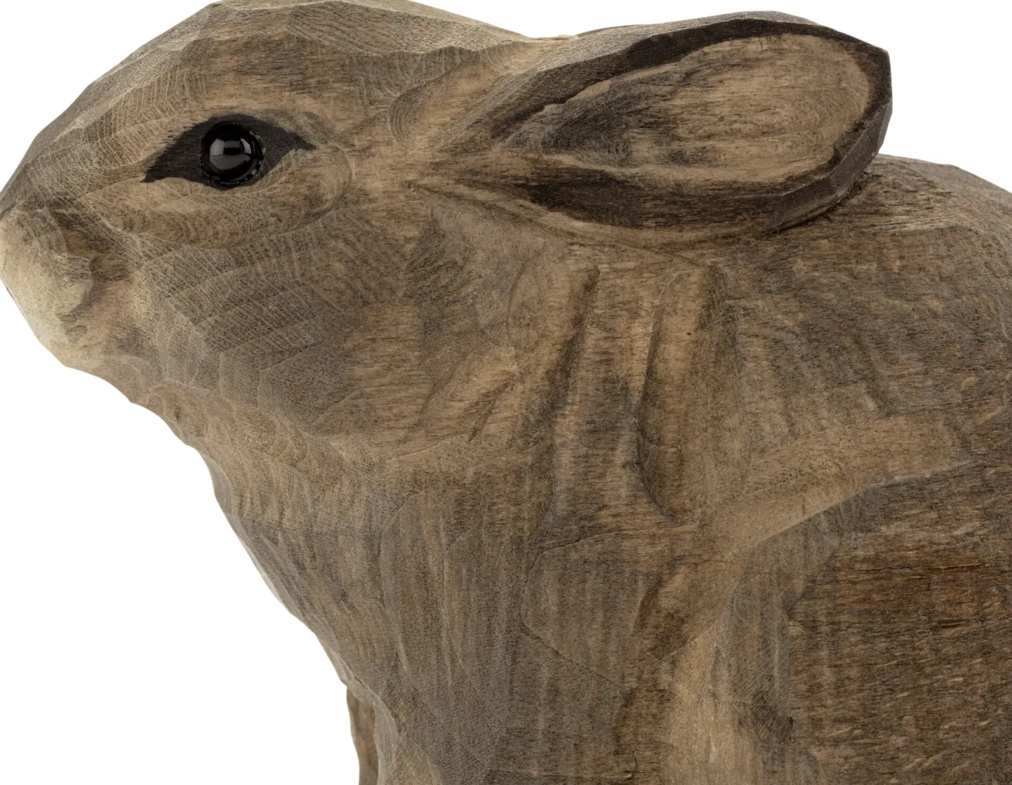 Kaninchen Lindenholz handgeschnitzt