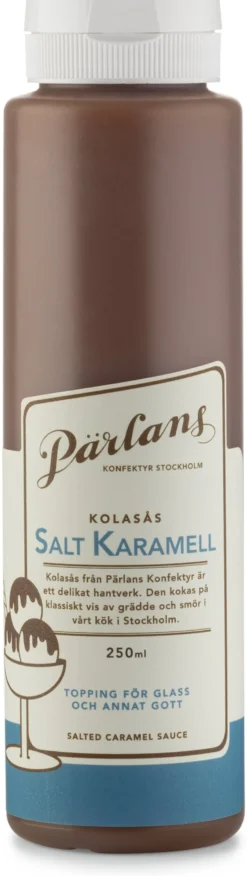 Karamellsauce mit Meersalz Squeeze-Flasche