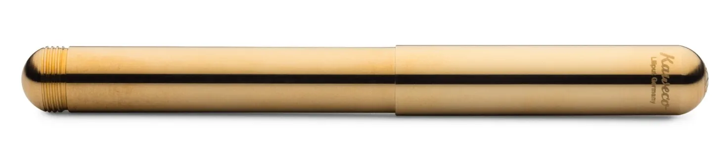 Kaweco Liliput Kugelschreiber Messing mit Kappe