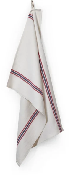 Küchenhandtuch Leinen Streifen