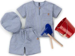Kinder-Shorts Baumwolle gestreift