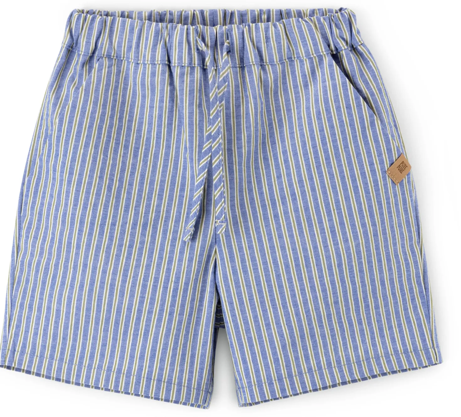 Kinder-Shorts Baumwolle gestreift