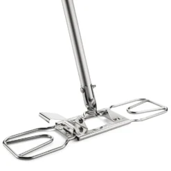 Klapphalter Edelstahl mit Aluminiumstiel