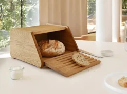 Kleiner Brotkasten Eichenholz