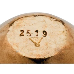 Kleiner Tischleuchter Bronzeguss