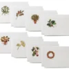 Kleine Weihnachtskarten floral