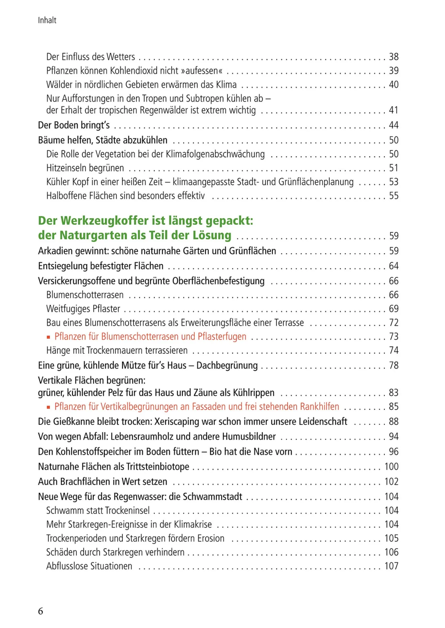 Klimafest und artenreich
