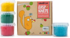 Knete 4er-Set Grundfarben