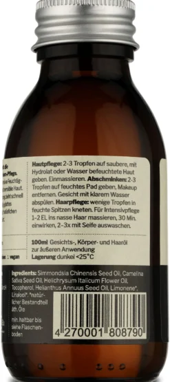 Körperpflegeöltob