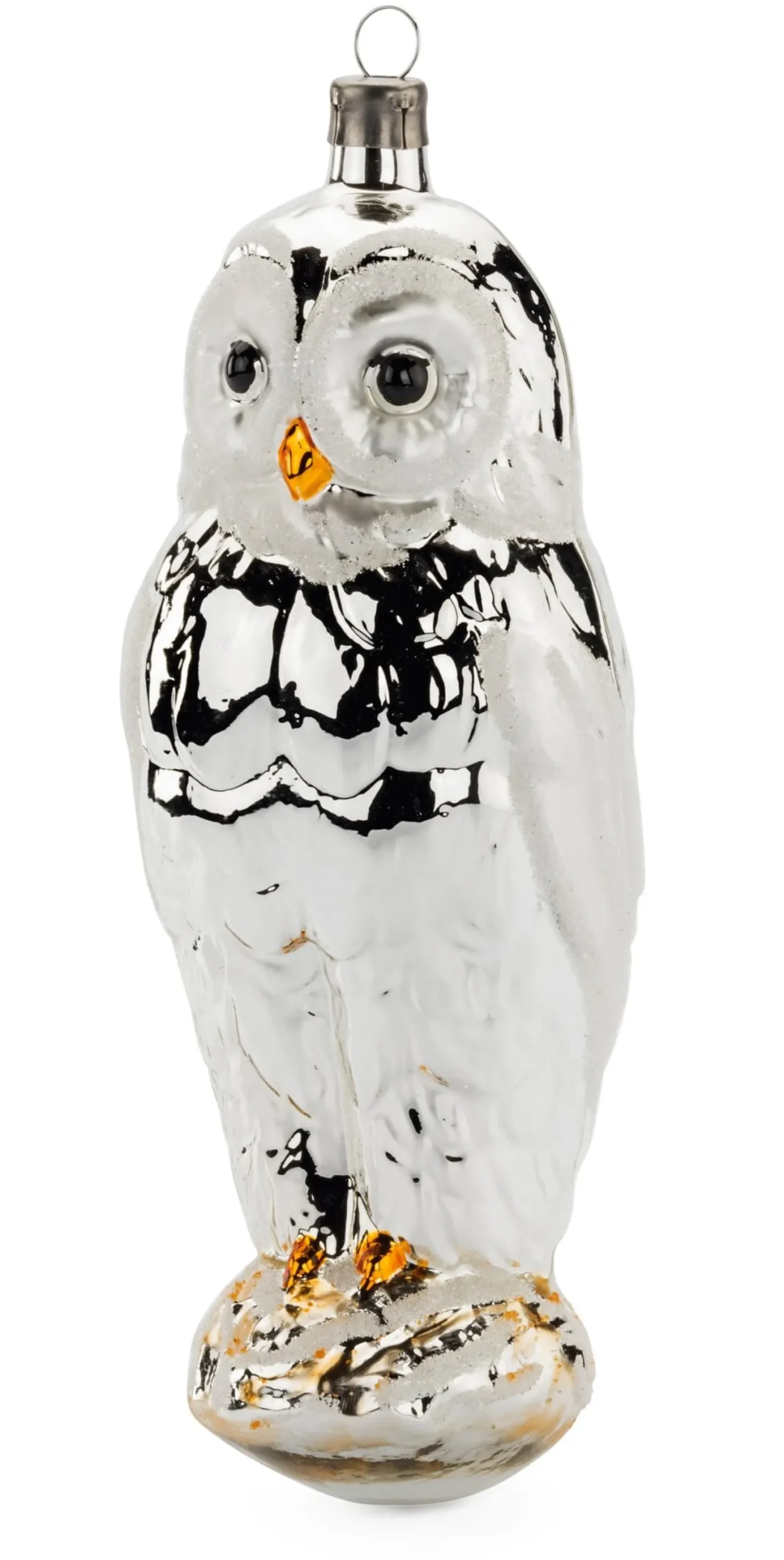 Lauschaer Glas Eule groß traditionell