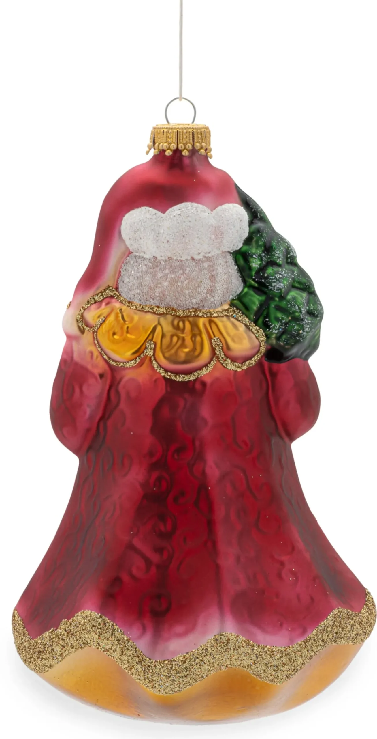 Lauschaer Glas Weihnachtsmann traditionell