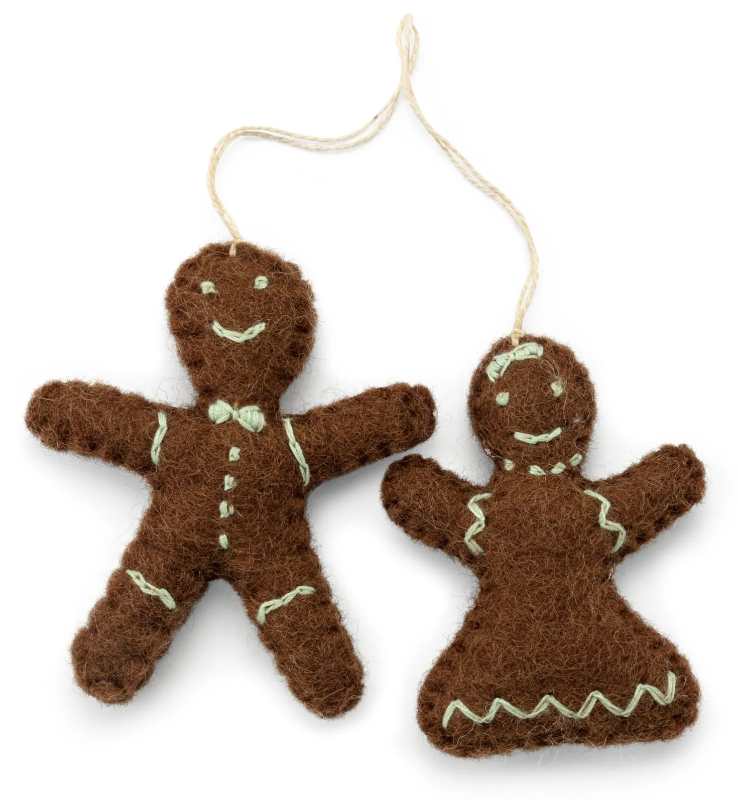 Lebkuchenfiguren Filz