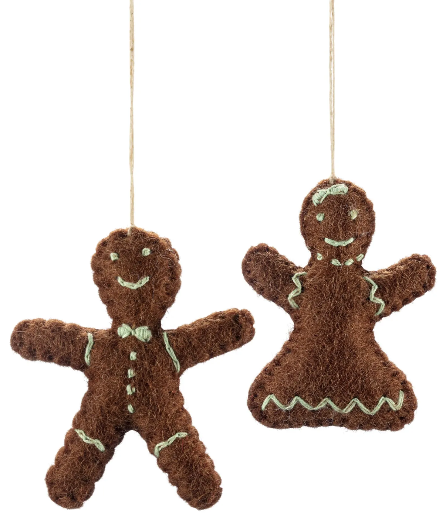 Lebkuchenfiguren Filz