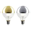 LED-Kopfspiegellampe Globe, Kupfer