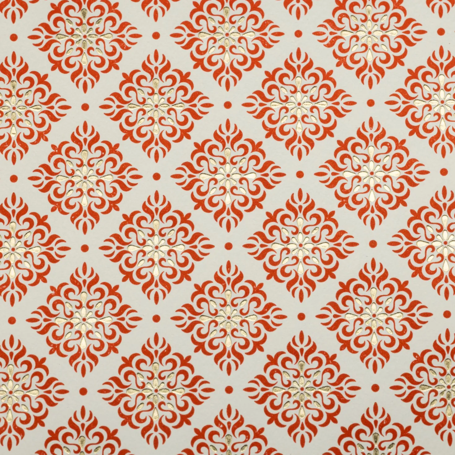 Letterpress-Geschenkpapier Weihnachten