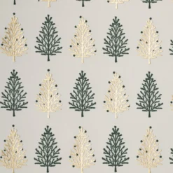Letterpress-Geschenkpapier Weihnachten