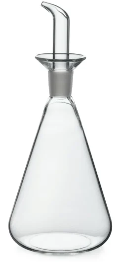 Öl- oder Essigflasche Borosilikatglas