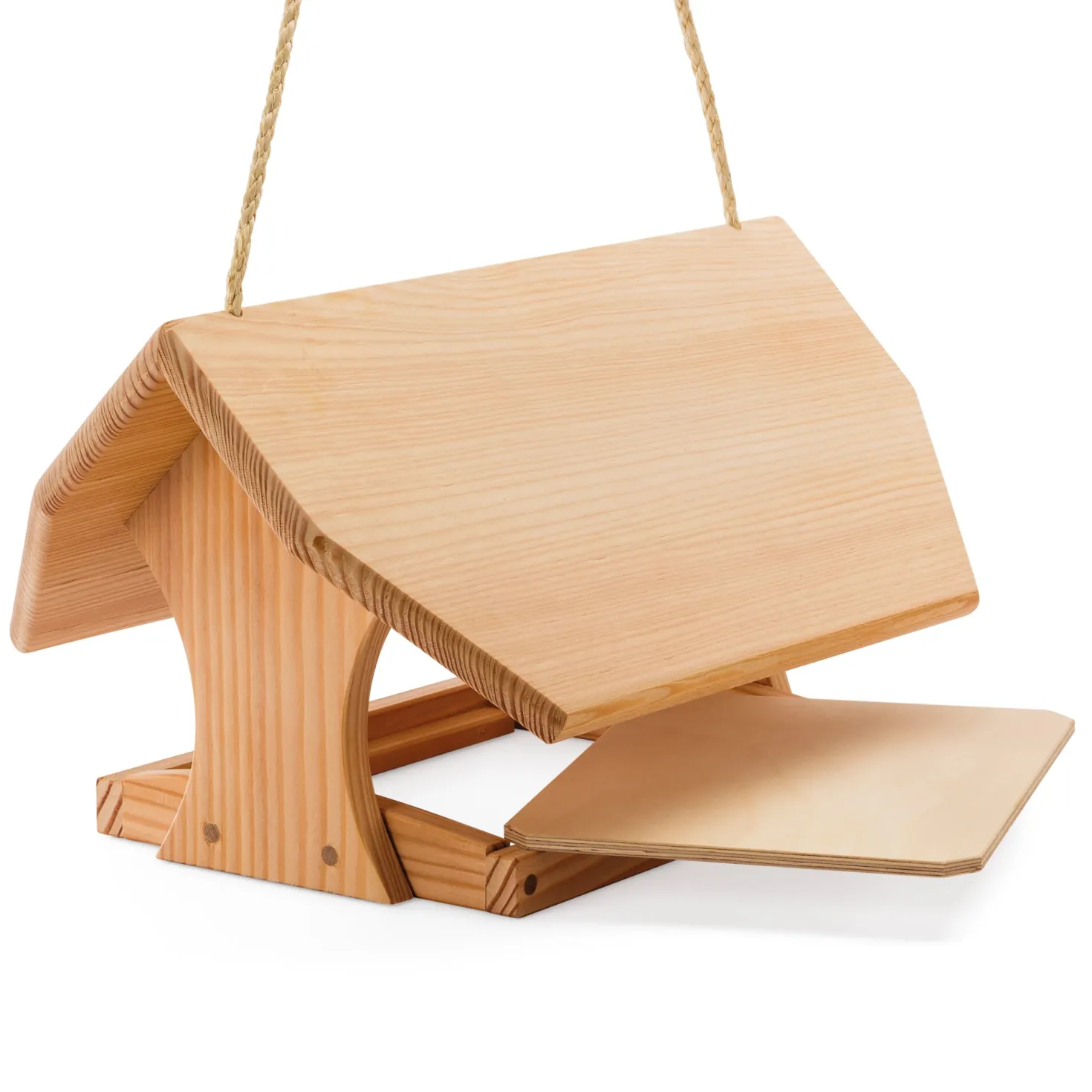 Manufactum Vogelfuttertisch Lärchenholz