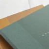Notizbuch Halbleinen