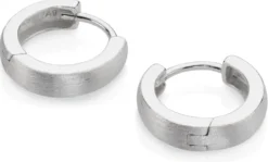 Ohrring Satin-Huggie