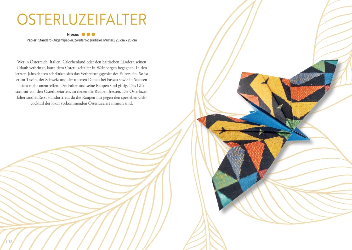 Origami: Bee, Bug und Butterfly