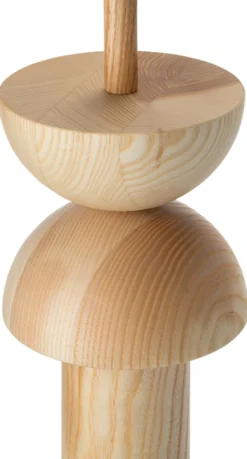 Pendelleuchte Eschenholz natur