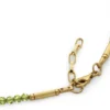 Peridot-Collier, Grün-Gold