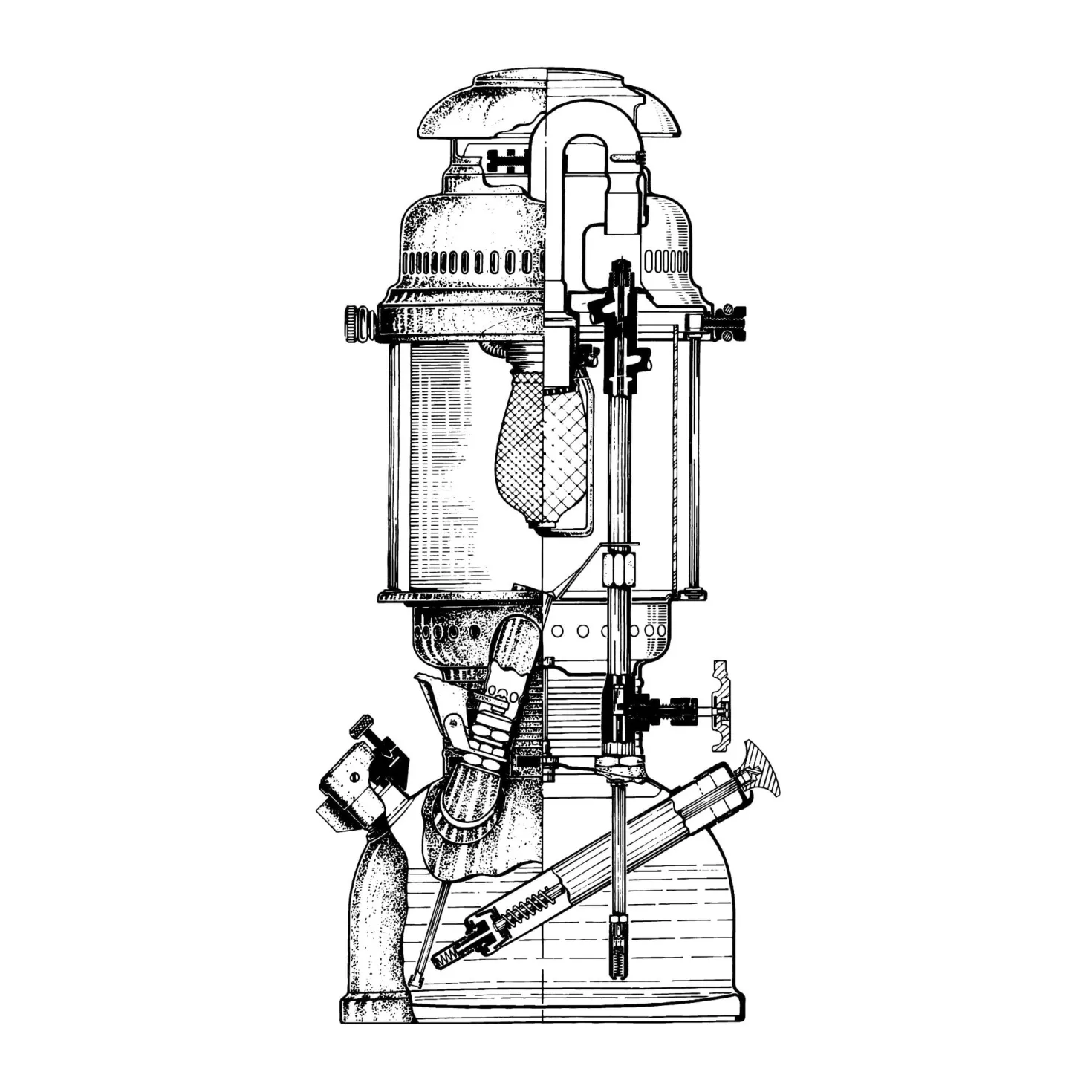 Petromax Starklichtlampe