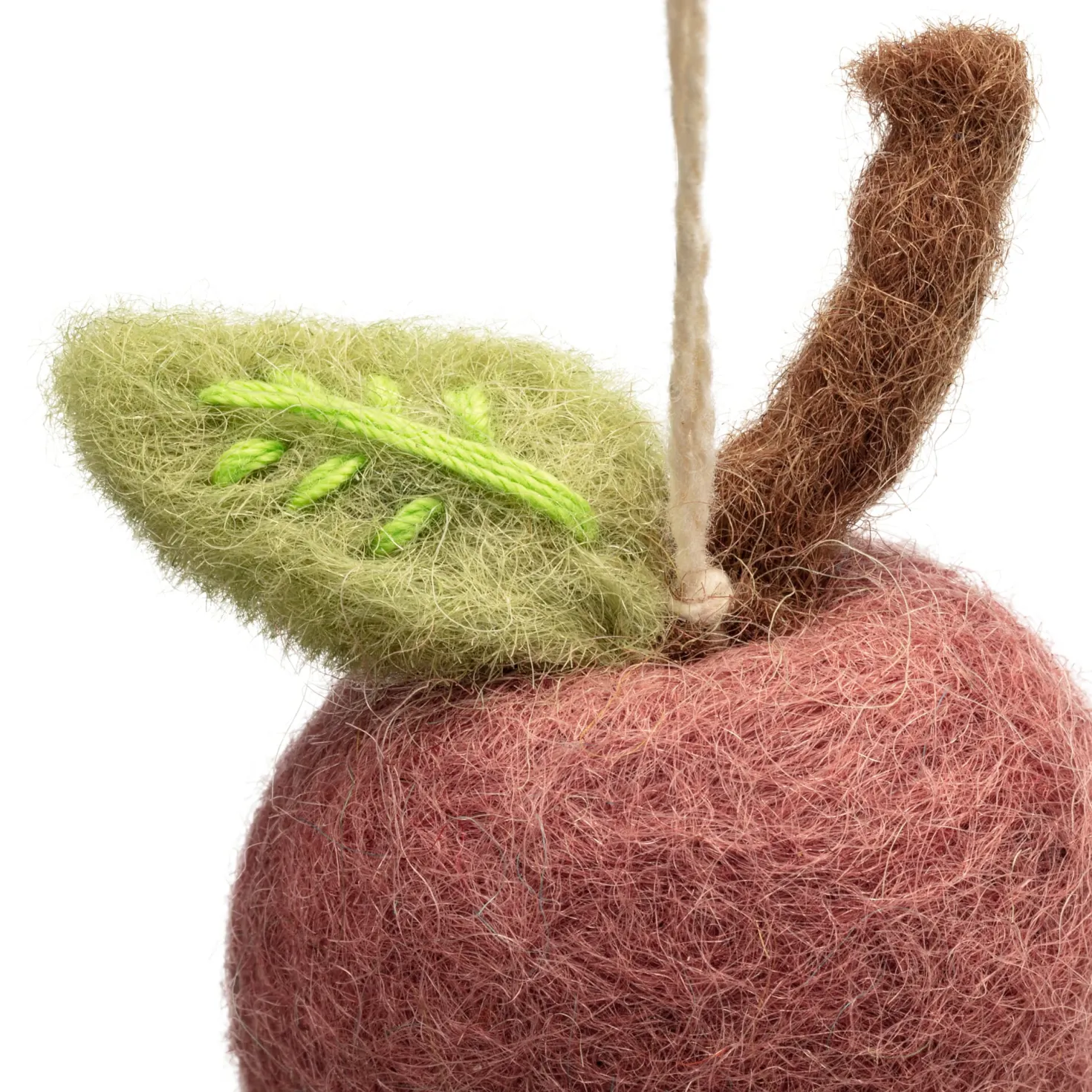 Äpfel Filz