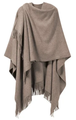 Poncho Lammwolle