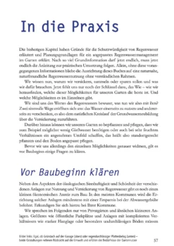 Regenwasser nutzen
