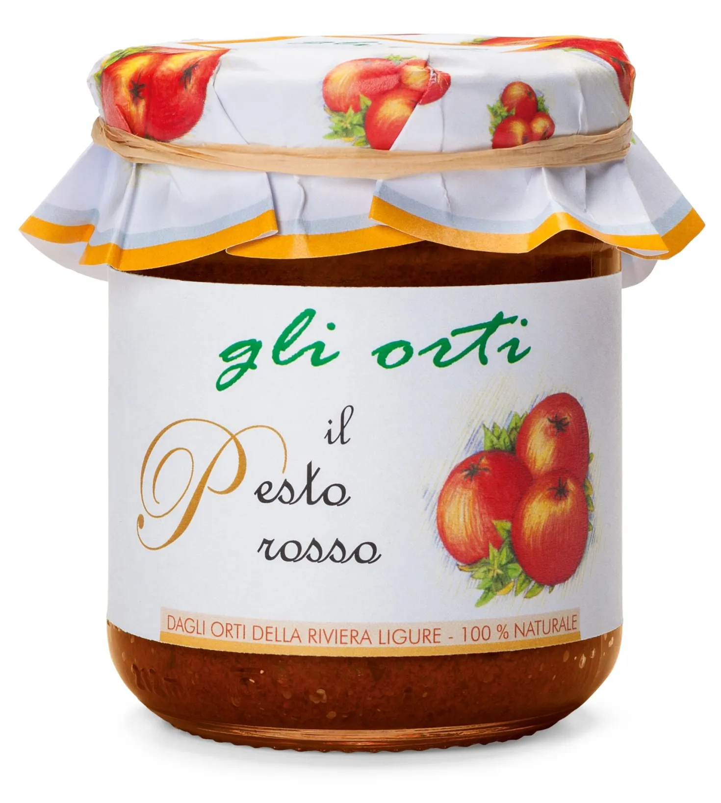 Rotes Pesto aus Ligurien