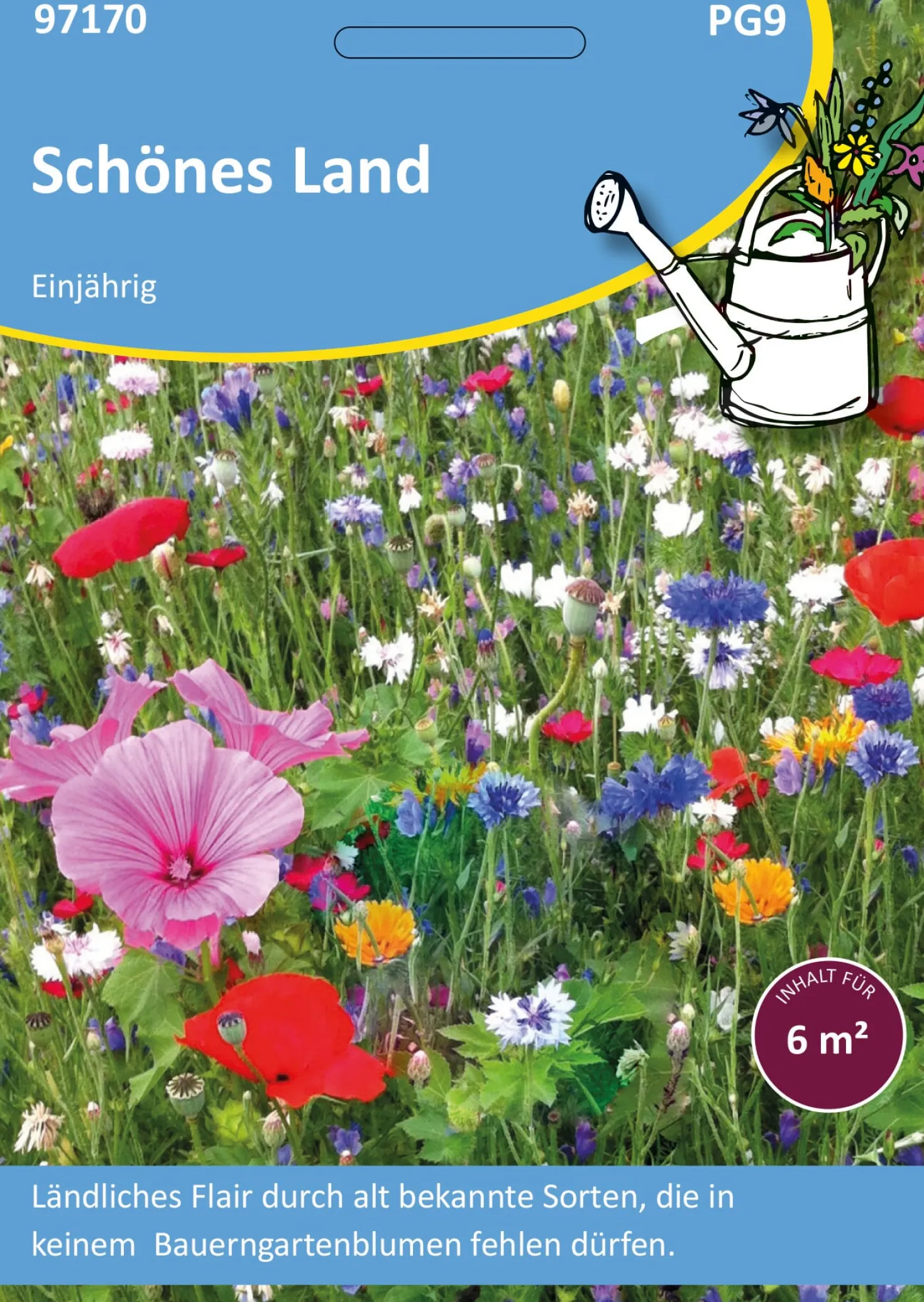 Saatgutmischung Sommerblumen aus dem Bauerngarten