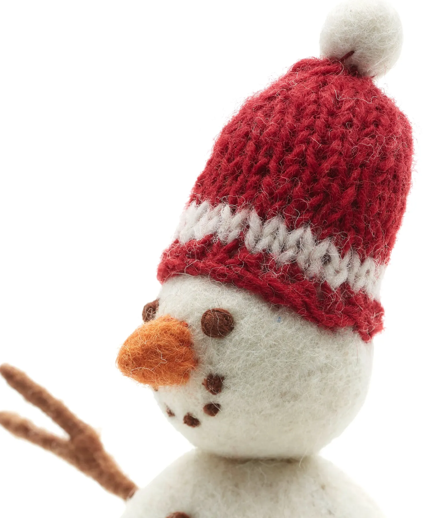 Schneemann Filz