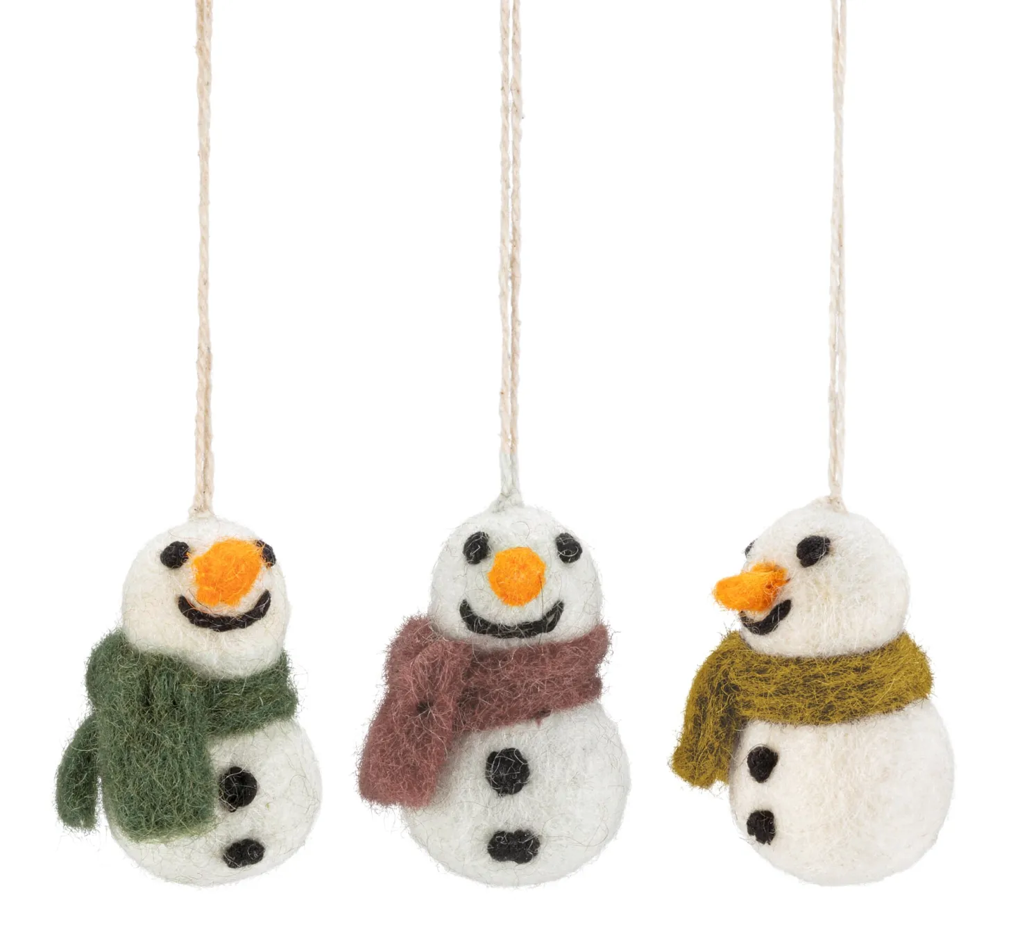 Schneemänner Filz