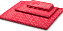 Schwedische Servietten rot