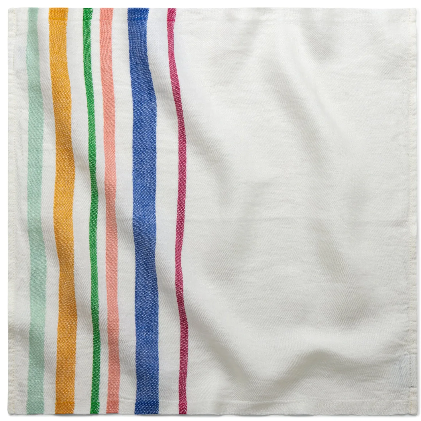 Serviette farbig gestreift