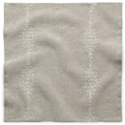 Serviette Leinen Blätterränke
