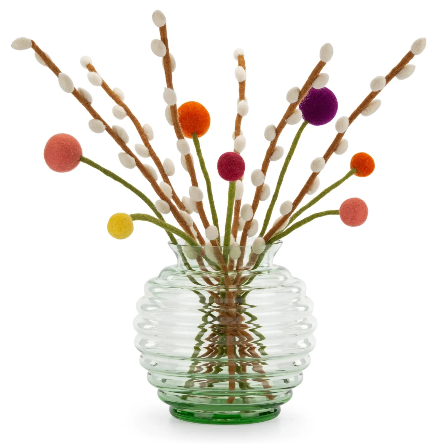 Set Filz-Blumen